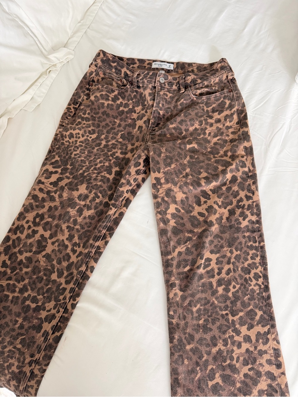 Abercrombie Leopard Print Women’s Jeans